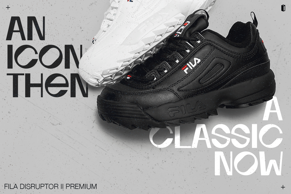 TOWER Family: FILA the timeless Disruptor (II)