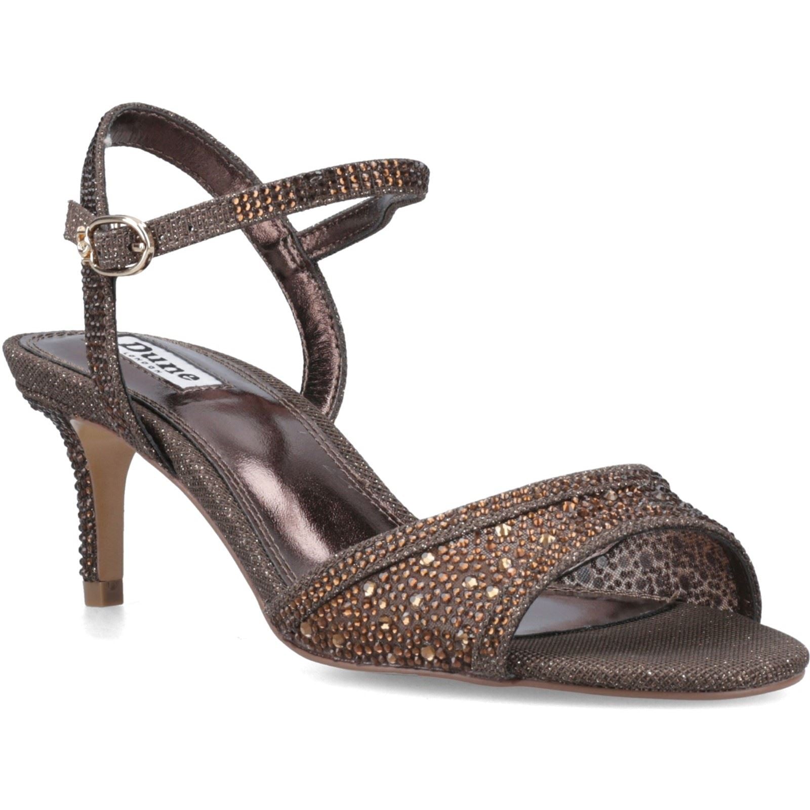 Dune Manicure Damen Braune Sandalen
