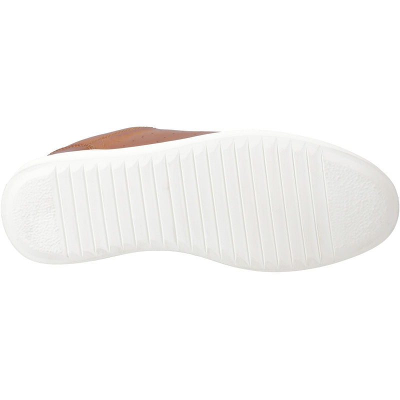 Hush Puppies Madden Herren Tan Ledersneaker