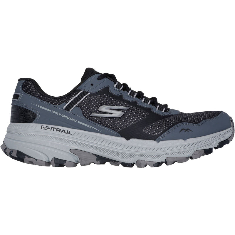 Skechers Performance GO RUN Trail Altitude 2.0 Marble Rock 3 Herren Sneaker aus schwarz/grauem Leder