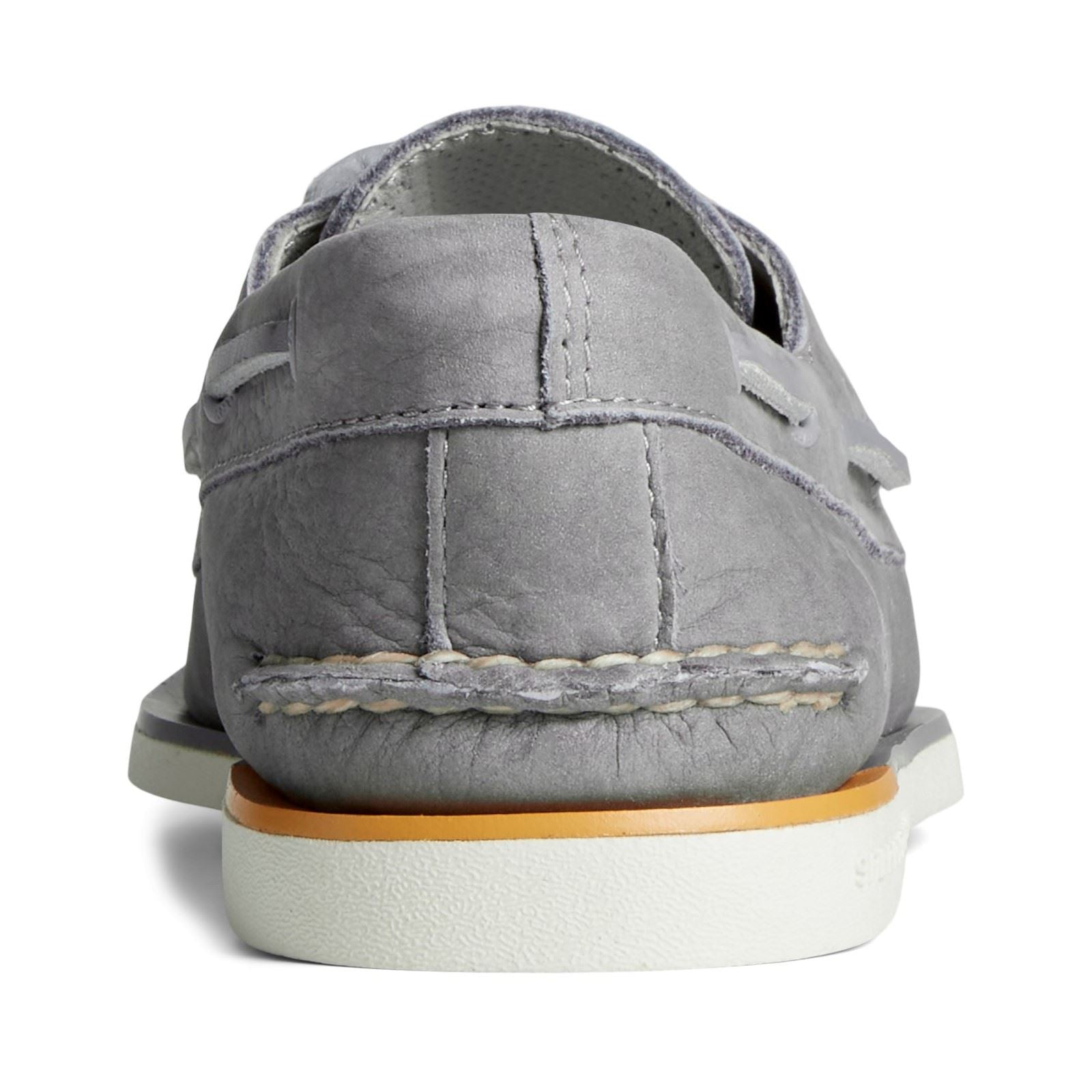 Sperry Gold Authentic Original 2-Eye Nubuk Herren Bootsschuhe In Grau