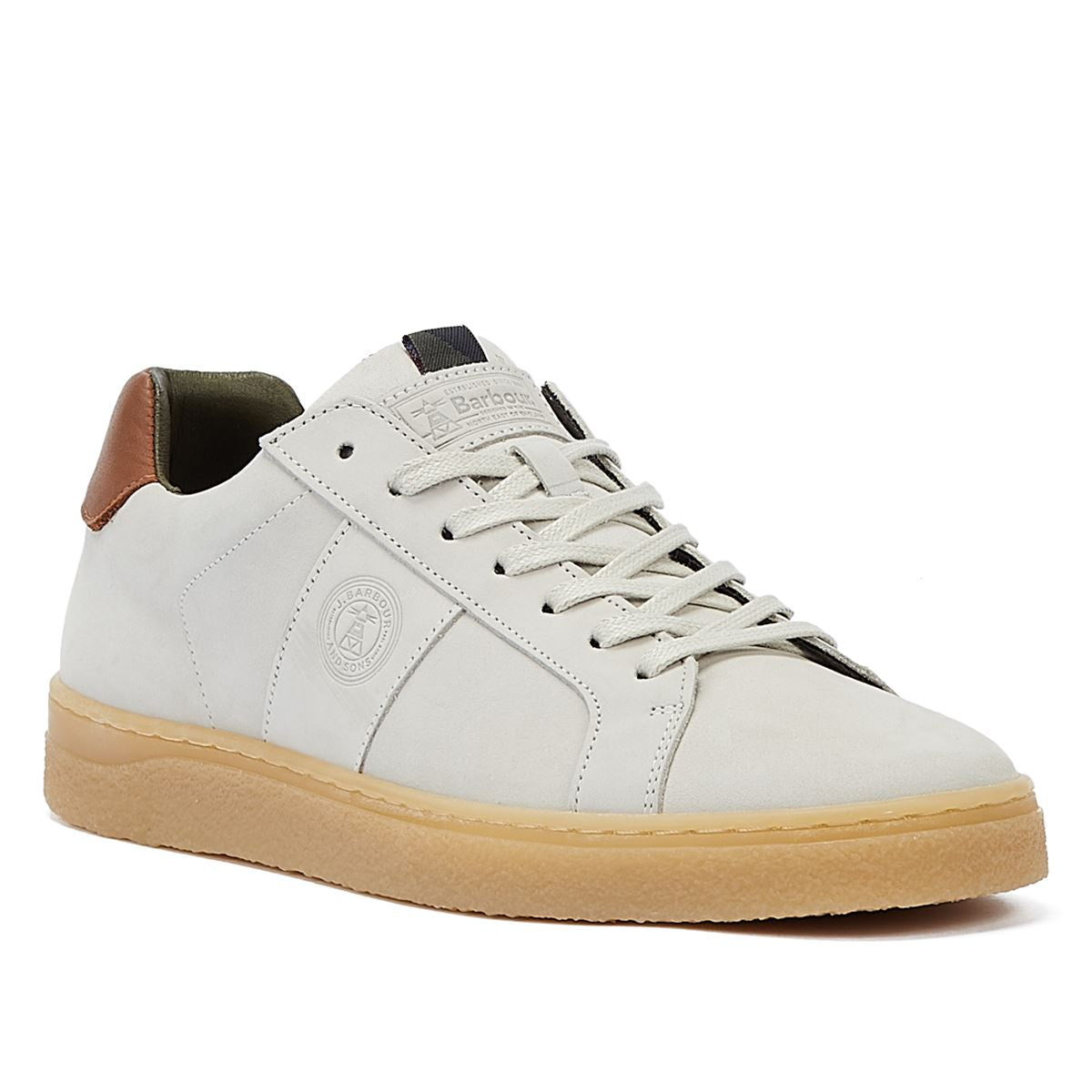 Barbour Reflect Männer Weiße Turnschuhe