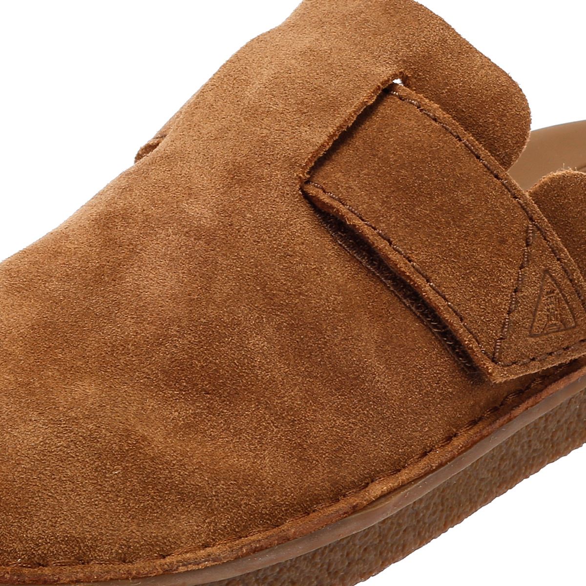 Clarks Main Litton Herren Clogs Cola Wildleder