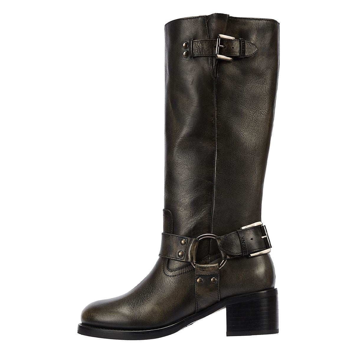 Bronx Neue Camperos Damenstiefel In Schwarz