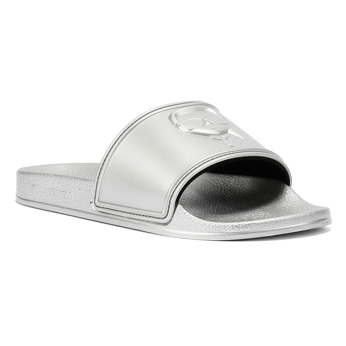 Karl Lagerfeld Kondo 2.0 Karl NFT Damen Silber Slides