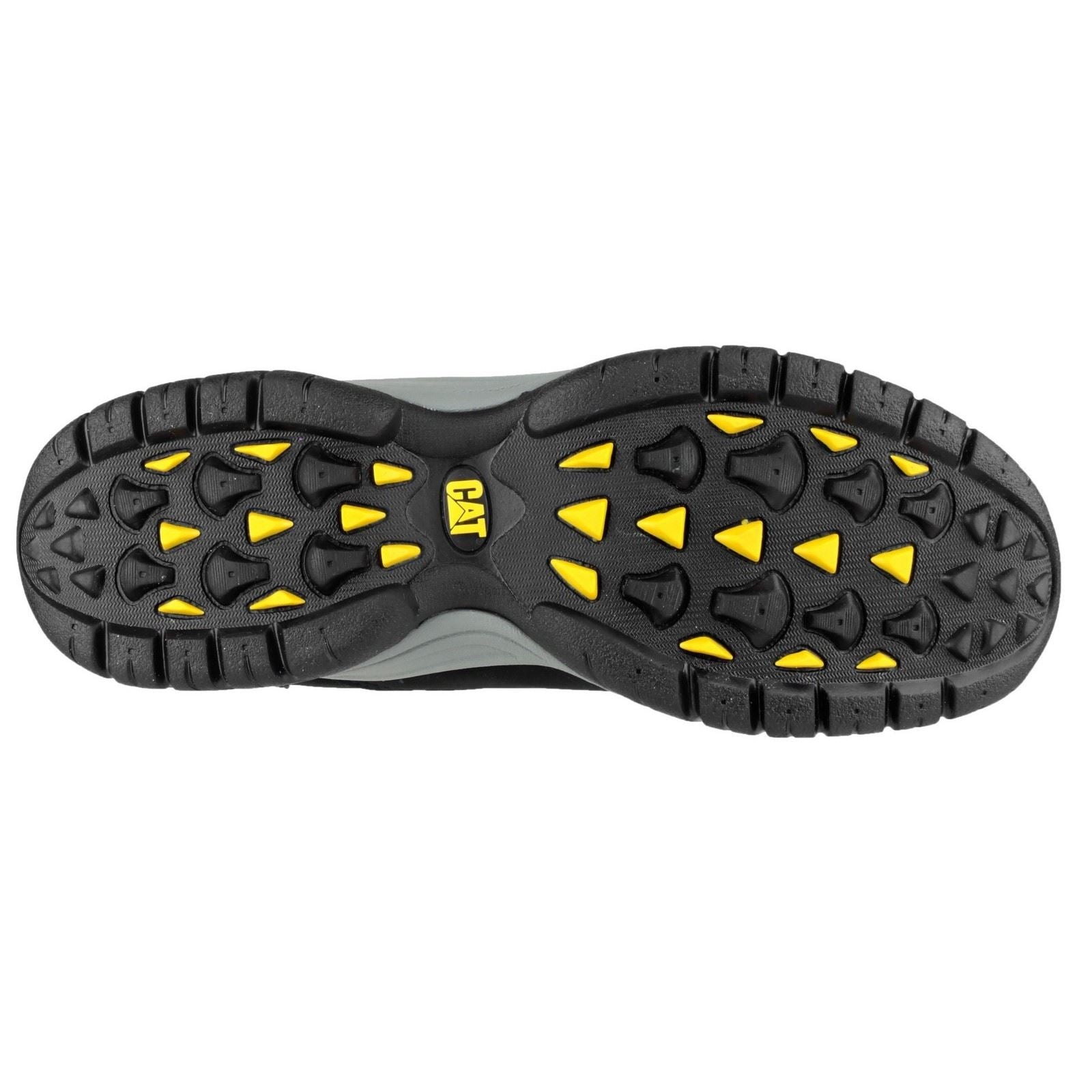 Caterpillar Moor Leder Schwarze Farbe Sicherheitssneaker