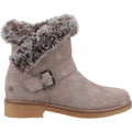 Hush Puppies Hannah Veloursleder Damen Stiefeletten In Taupe