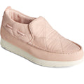 Sperry Moc-Sider Wildleder Damen Blush Mokassin Schuhe