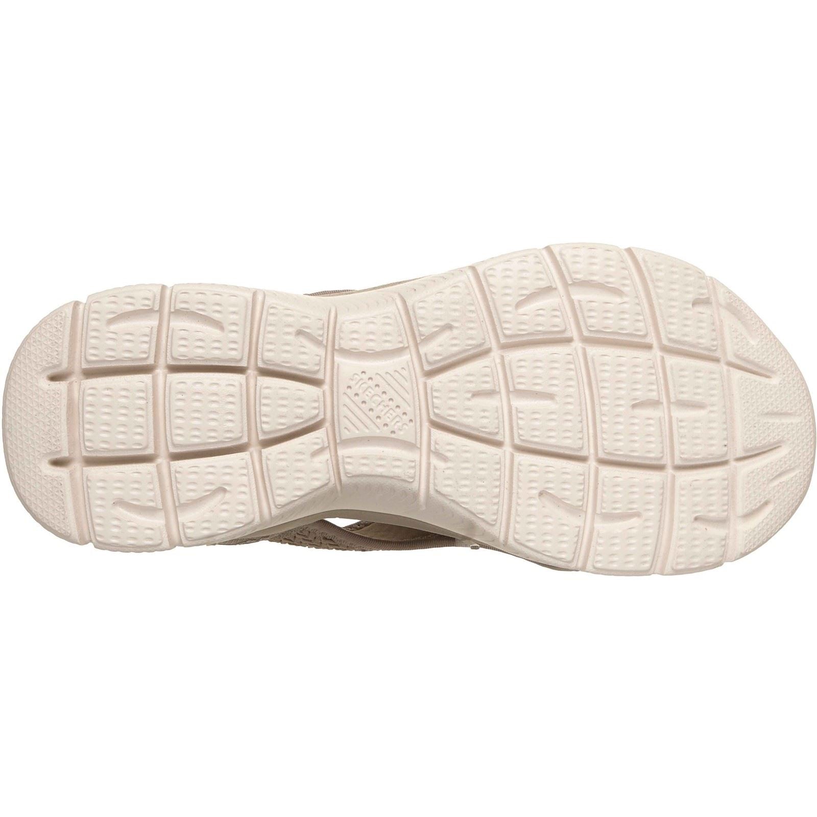 Skechers Summits Sweetly Evolved Textil Damen Taupe Sandalen