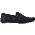 Hush Puppies Ralph Suede Herren Lederslipper In Marineblau