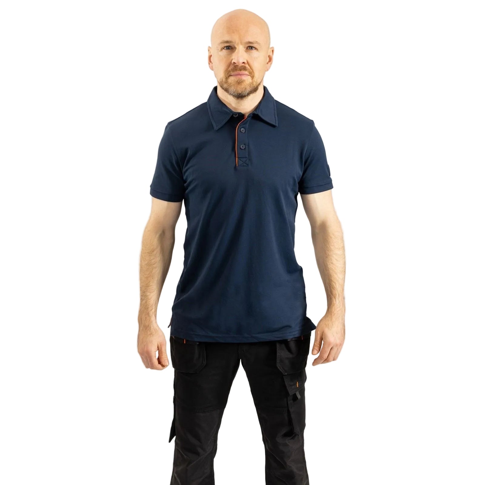 Helly Hansen Workwear Kensington Tech Herren Blaues Poloshirt