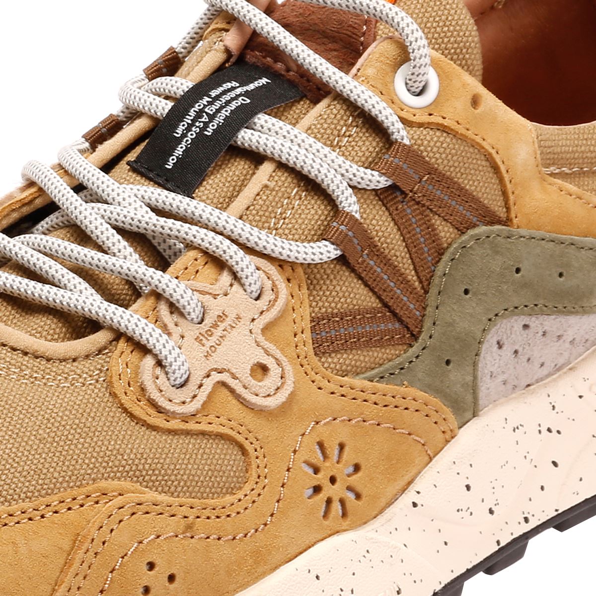 Flower Mountain Yamano 3 Herren Grüne Sneaker