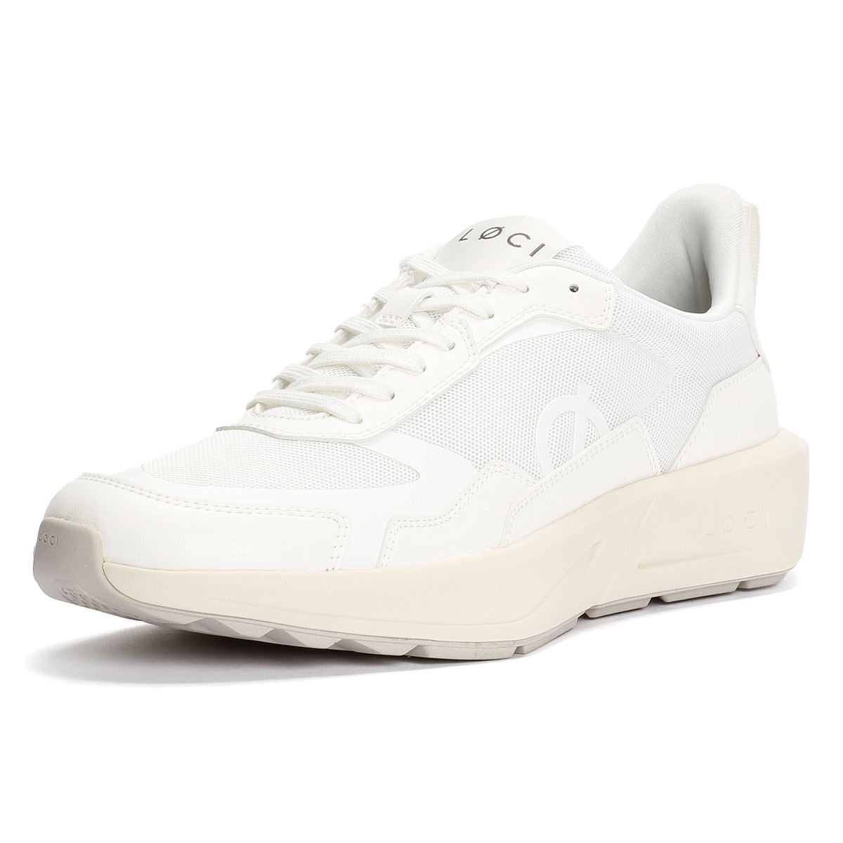 LØCI FLØ Plastik Weiße Sneakers