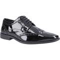 Hush Puppies Elliot Herrenschuhe aus schwarzem Leder