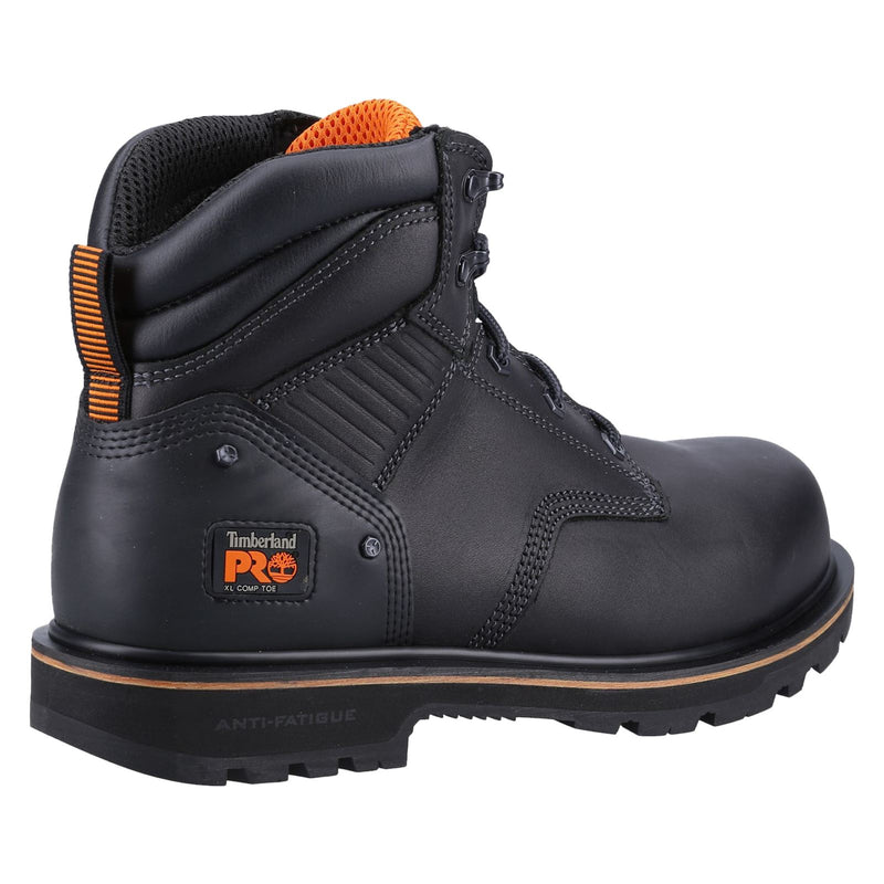 Timberland Pro Ballast Leder Schwarze Sicherheitsstiefel