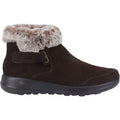 Skechers On-The-Go Joy First Glance Leder Damen Schokoladenstiefel