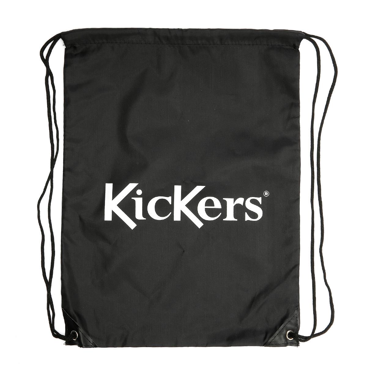 Kickers School PE Polyester Schwarze Farber Kordelzugbeutel