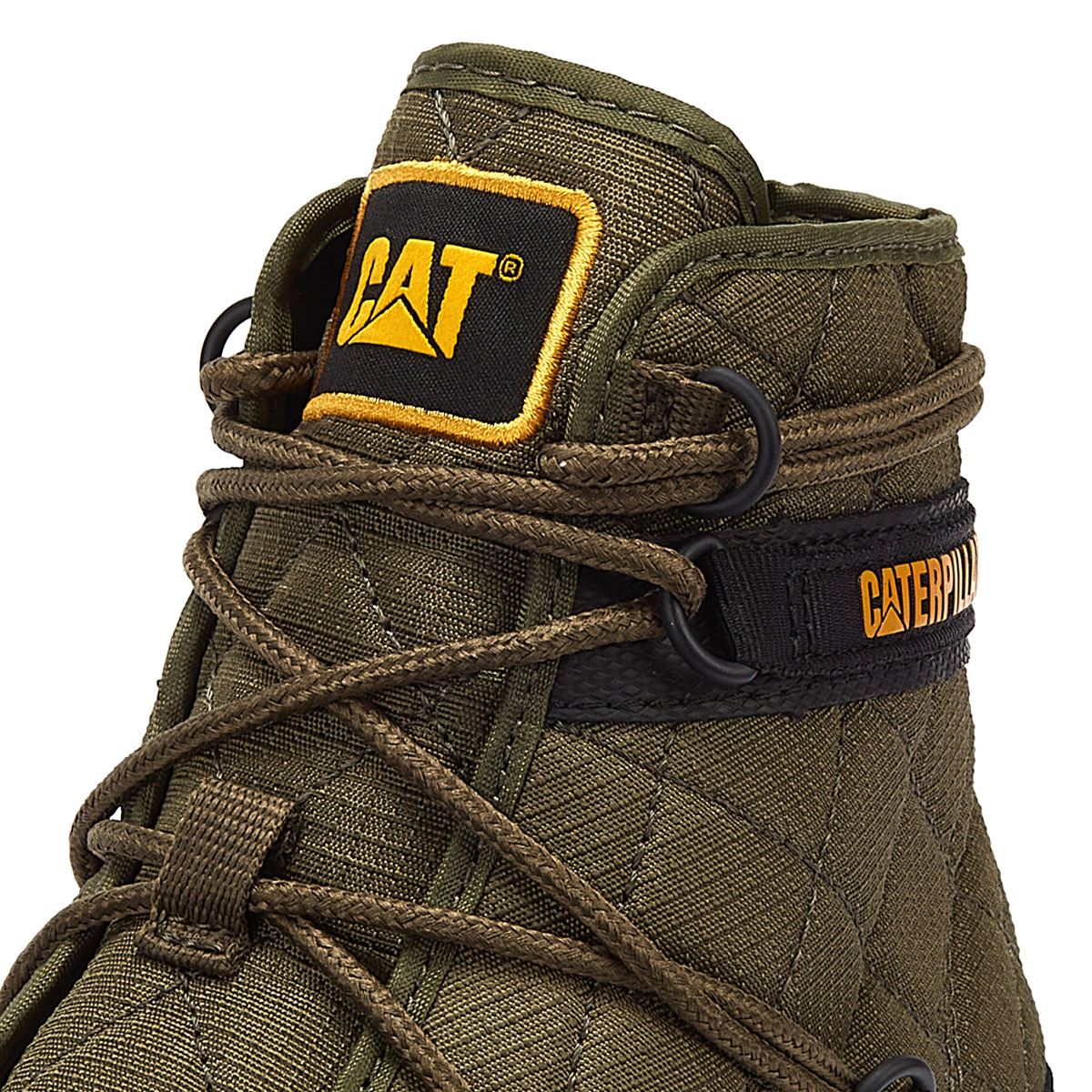 Caterpillar Omaha Alt Schnürstiefel In Olivnacht