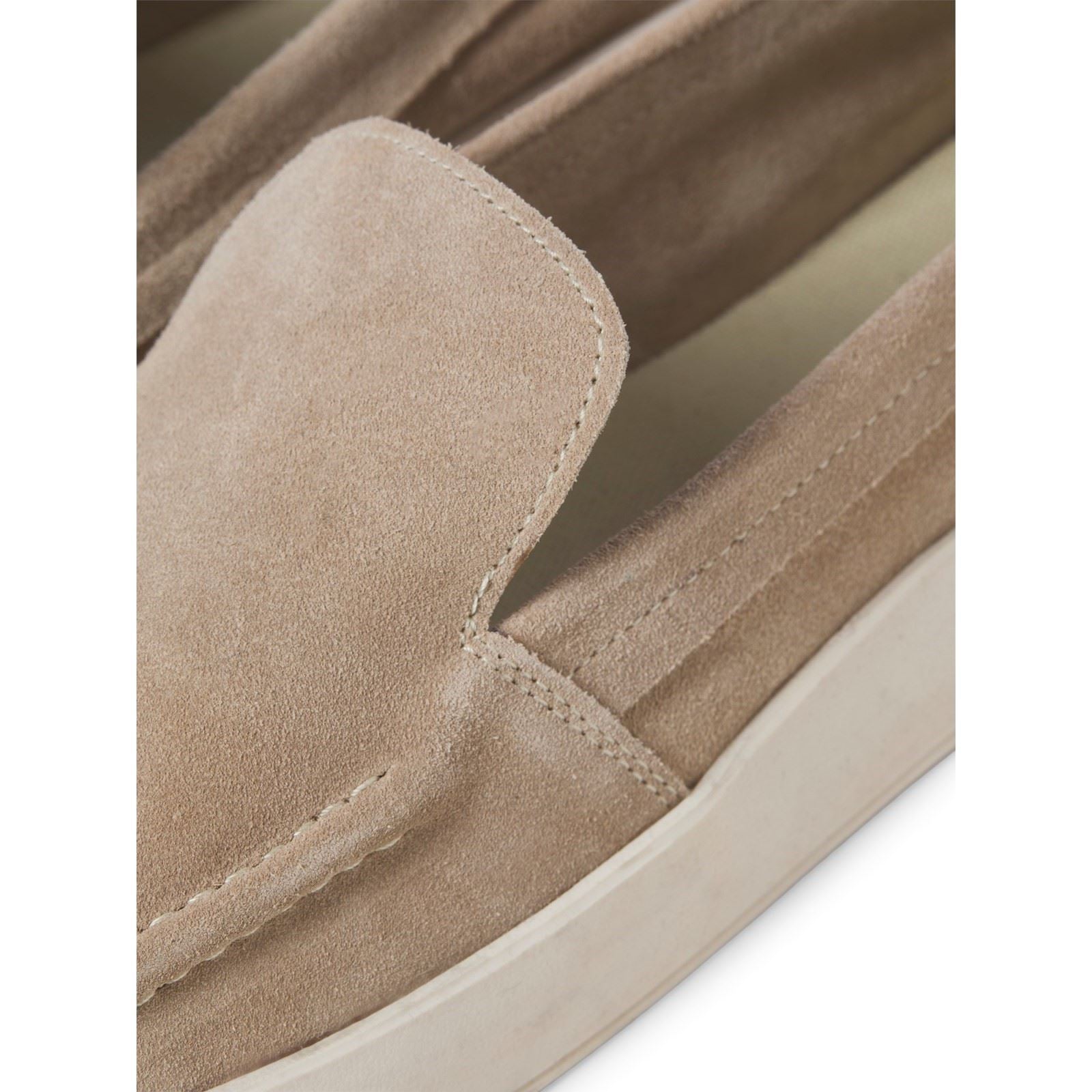 Jack & Jones Maccartney Wildleder Herren Plaza Taupe Slipper