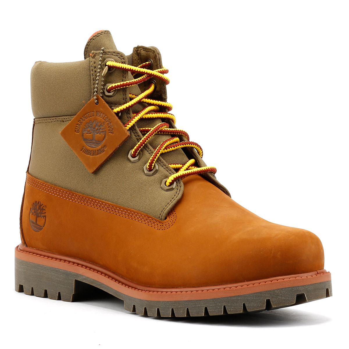 Timberland 6 Inch Premium Workwear II Leder Herren Stiefel Braun