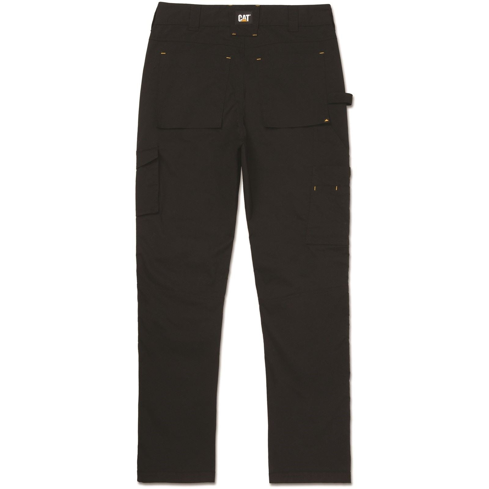 Caterpillar Nexus Knee Pocket Stretch Baumwoll Herren Schwarze Farbe Outdoor Hosen
