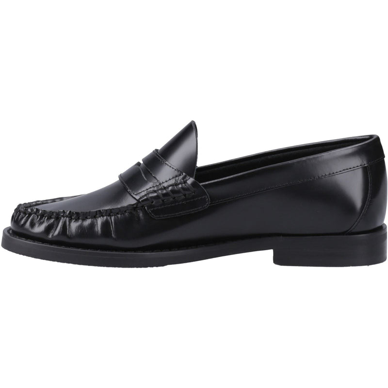 Dune Ginni Leder Damenschuhe Schwarz