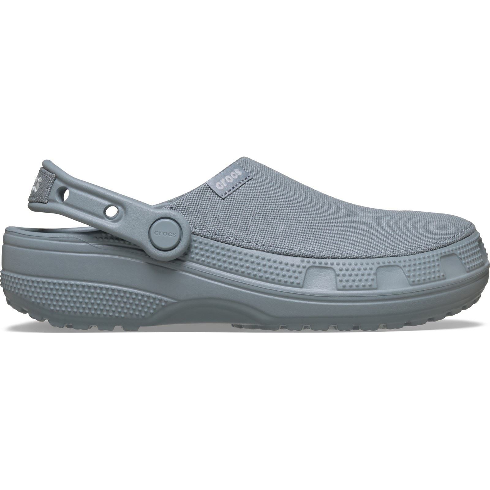 Crocs Classic Crafted Textil Damen Beton Clogs