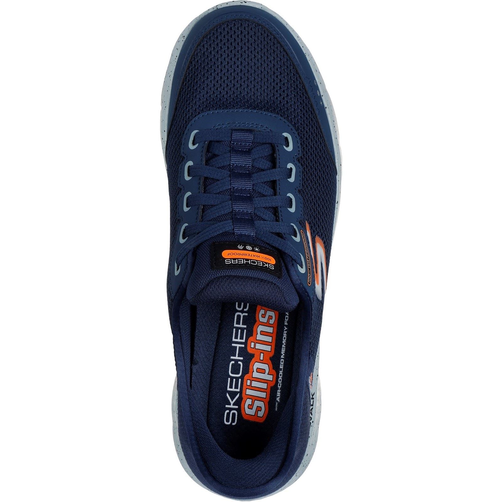 Skechers GO WALK Flex Textile Herren Navy Sneakers