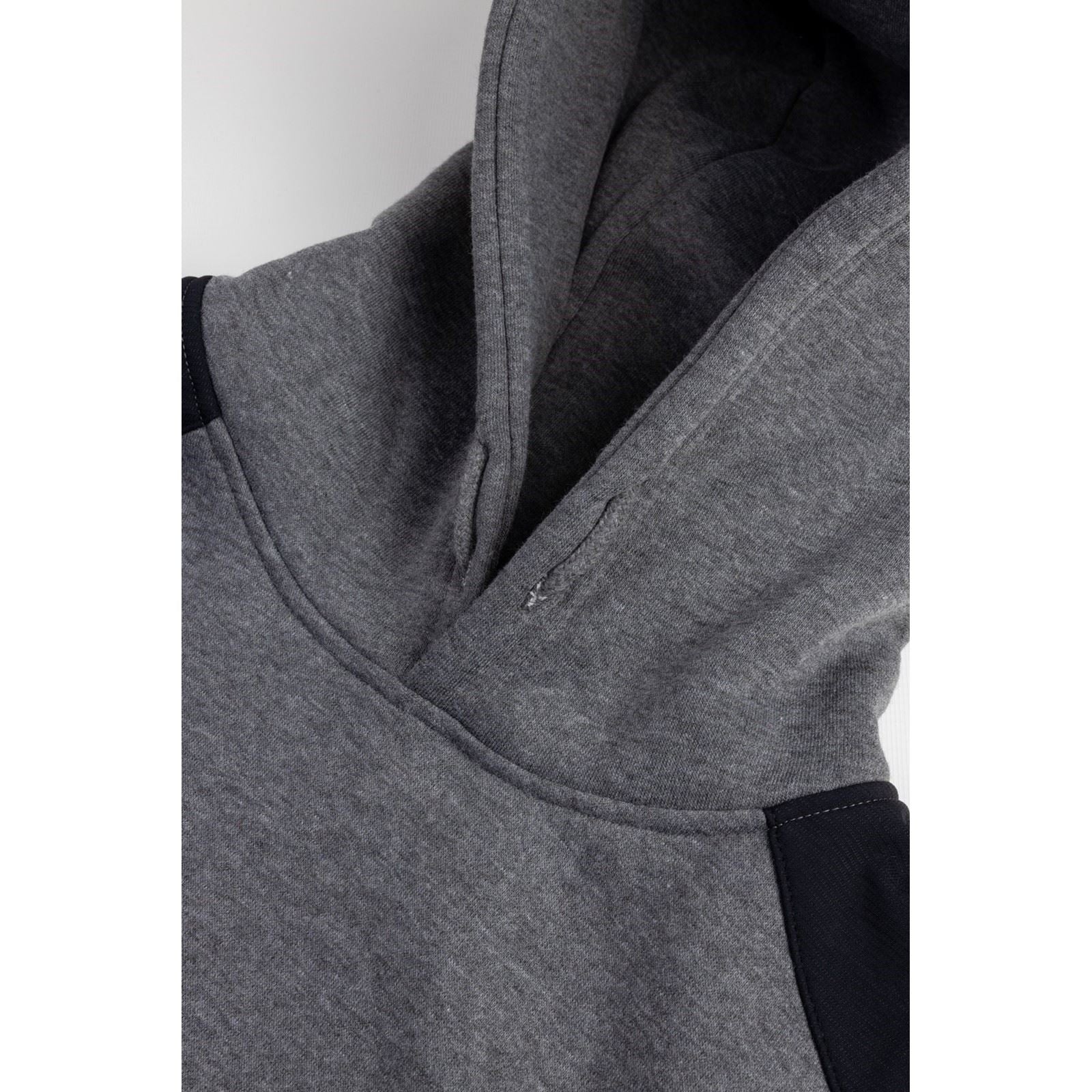 Caterpillar Essentials Polyester Herren Grauer Kapuzenpullover