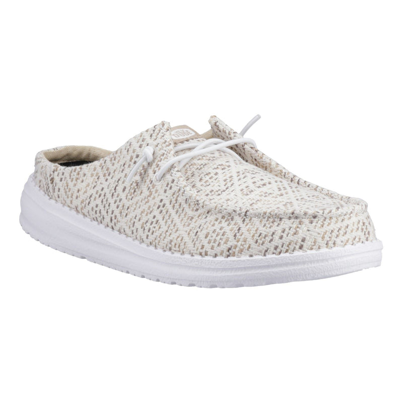 HEYDUDE Wendy Slip Surf Baja Polyester Mischung Damen Tan/Multi Pantoletten