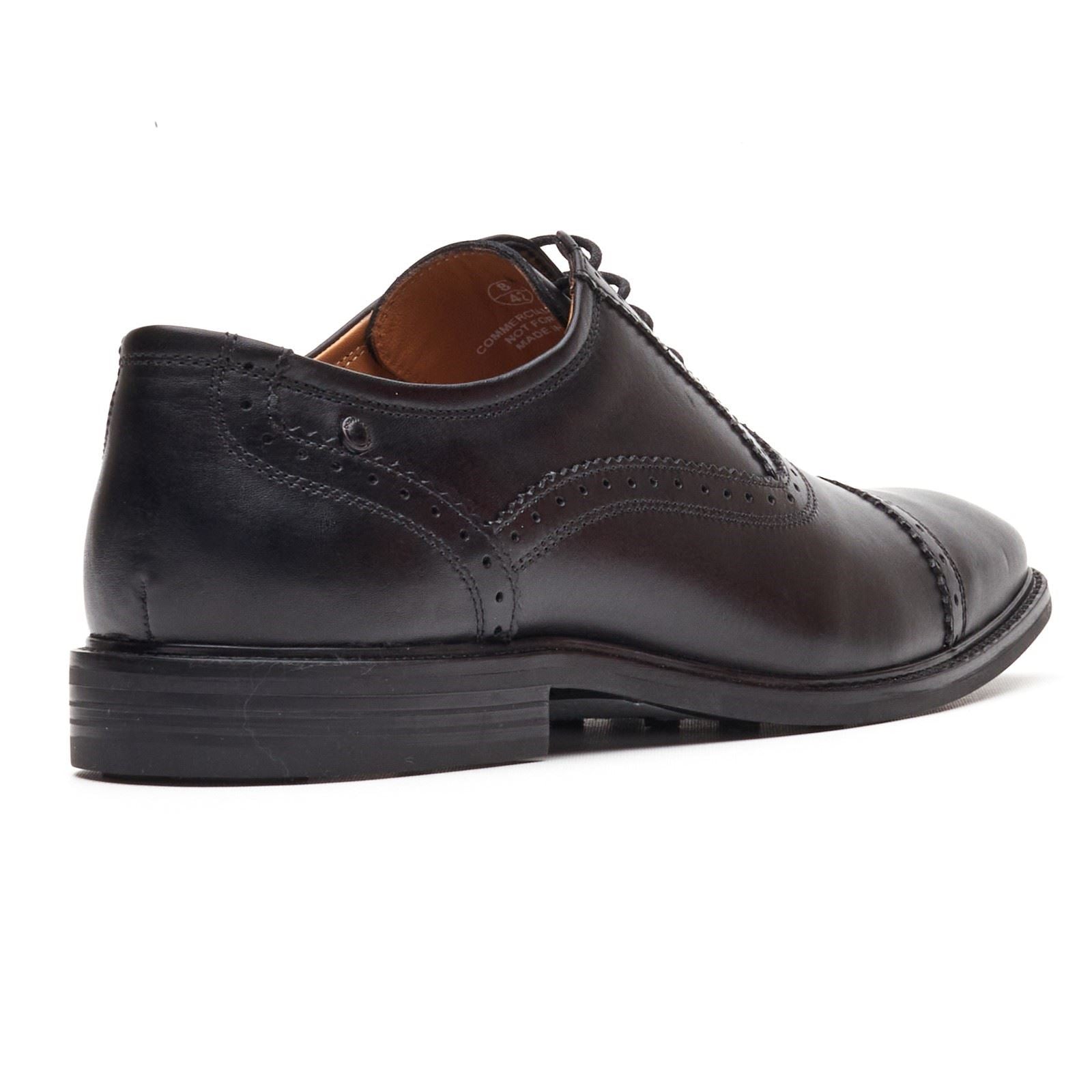 Base London Ascot Oxford Leder Herren Schwarze Farbe Oxford Schuhe