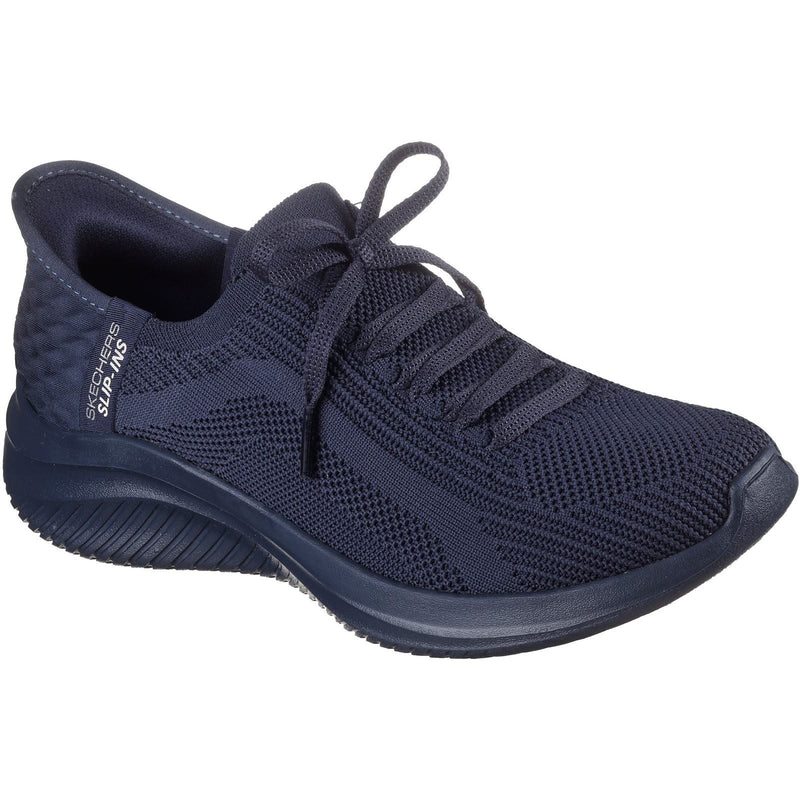 Skechers Ultra Flex 3.0 Pure Color Textile Damen Sneaker In Dunkelblau