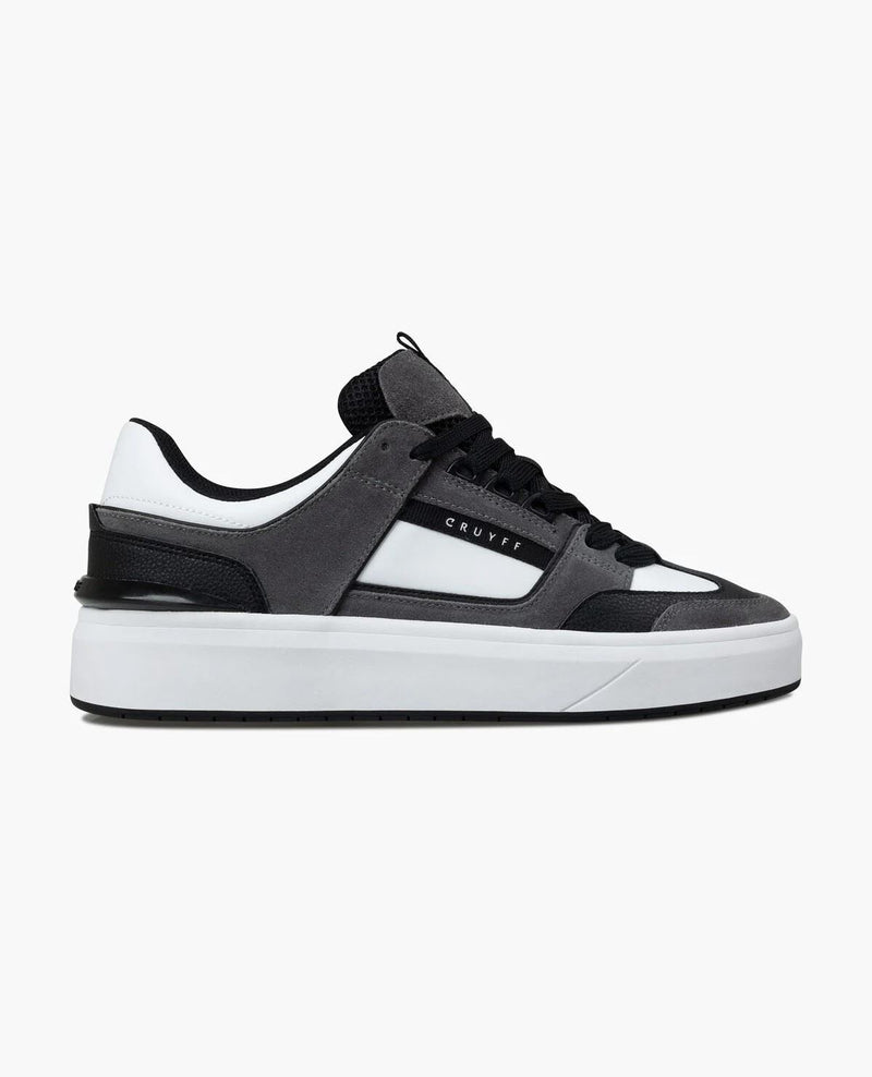 Cruyff Kickturn Leder Herren Graue Sneakers