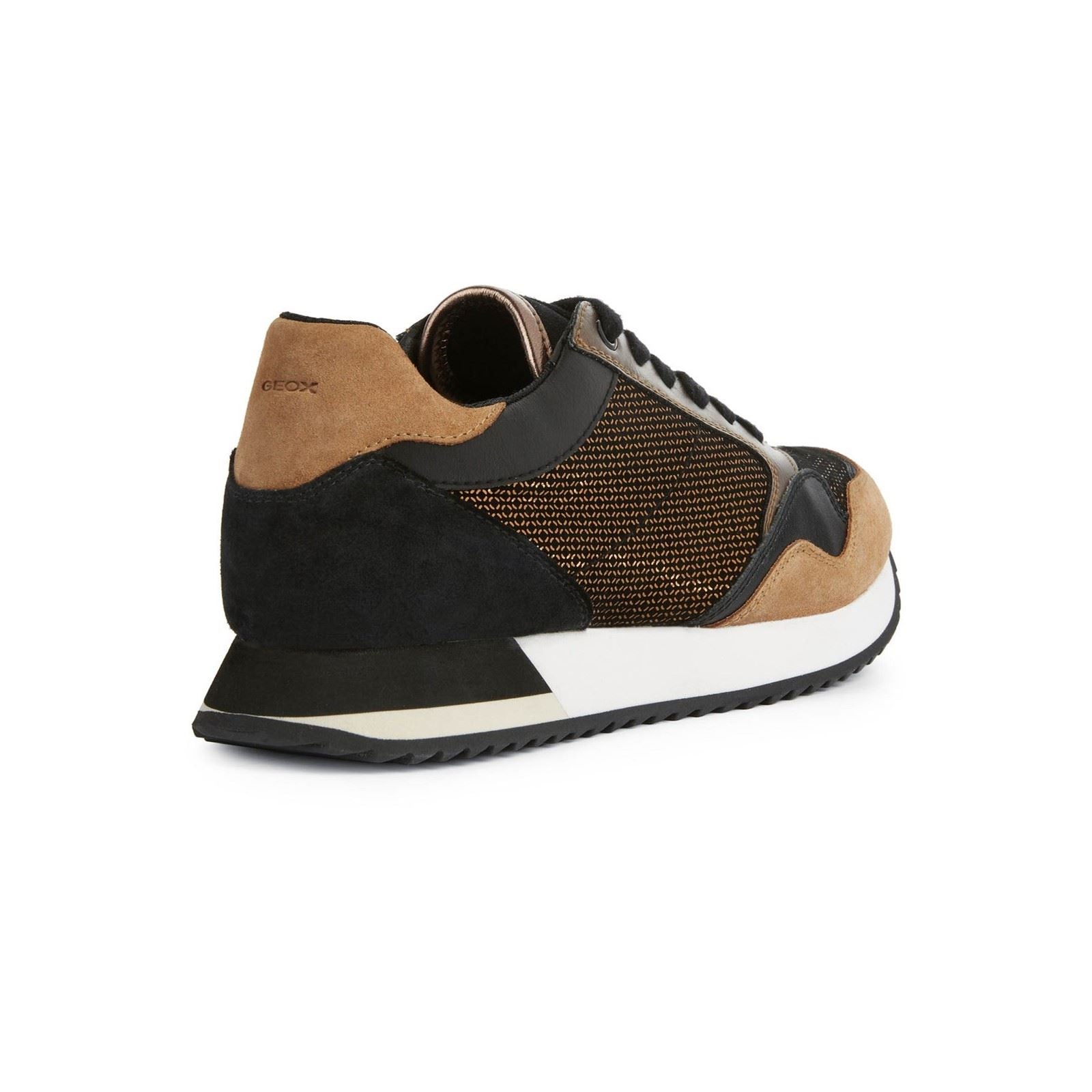 Geox Doralea Leder Damen Bronze/Toffee Sneakers