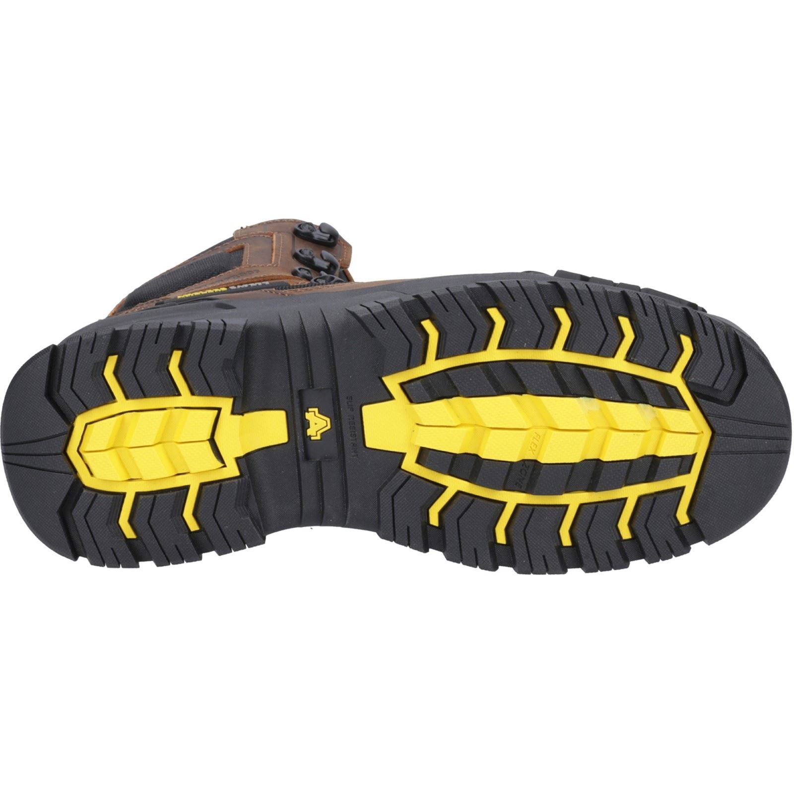 Amblers Safety Detonate Lederbraune Sicherheitsschuhe