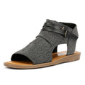 Blowfish Malibu Denver Damen Graue Sandalen