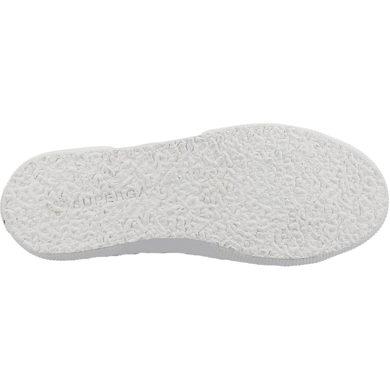 Superga 2750 Floral Print Baumwoll-Damensneaker In Weiß Mit Blumenmuster