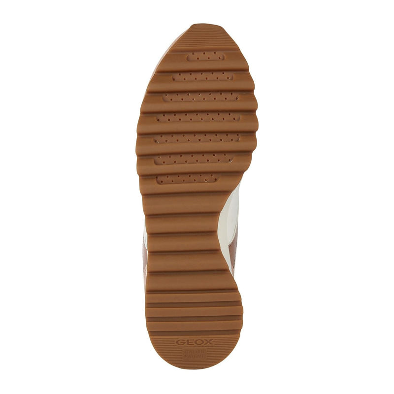 Geox D Tabelya Damen Sneaker In Nude/Weiß