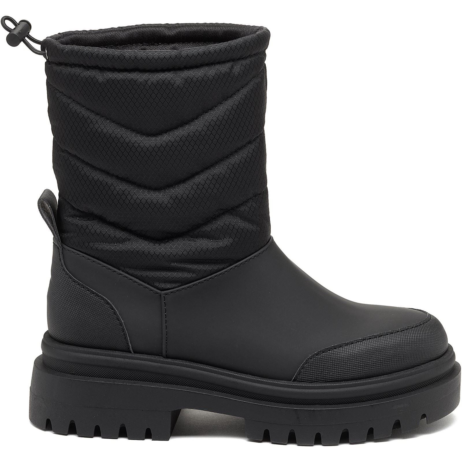 Rocket Dog Dita Stoff Damen Schwarze Stiefel