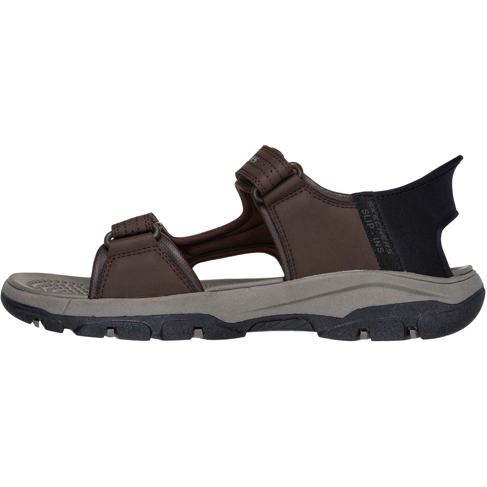 Skechers Tresmen - Reece Polyurethan Herren Schokoladensandalen