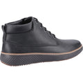 Hush Puppies Kian Herren Schwarze Farbe Leder Knöchelstiefel