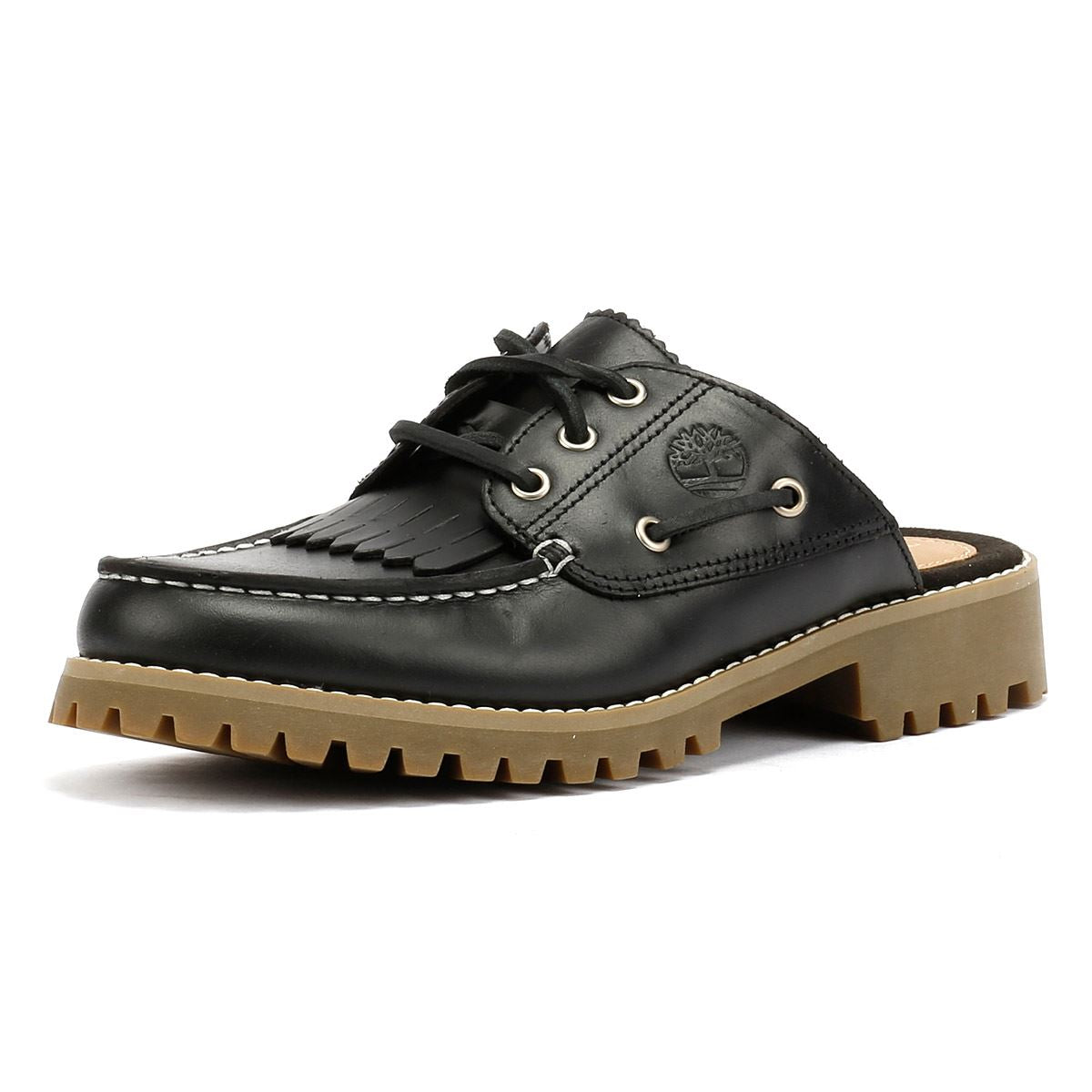 Timberland Noreen Damen Clogs Aus Schwarzem Leder