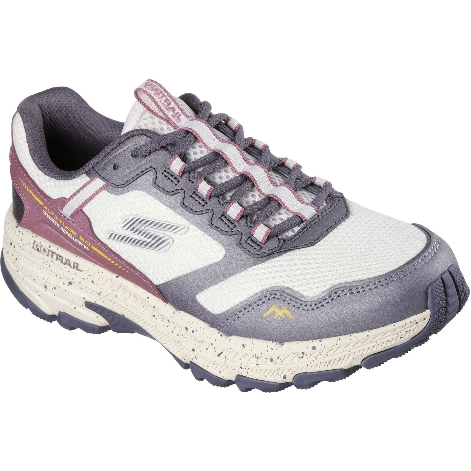 Skechers GO RUN Trail Altitude 2.0 Ravine Damen Naturleder Sneakers