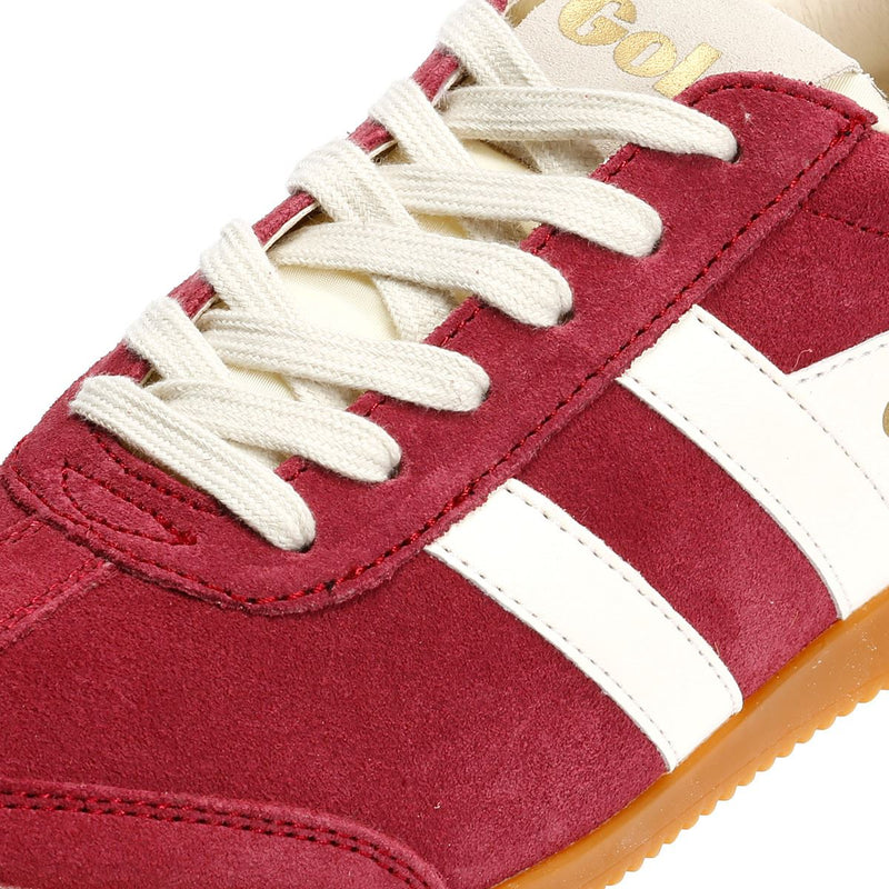 Gola Elan Damen Sneaker Aus Wildleder In Rot