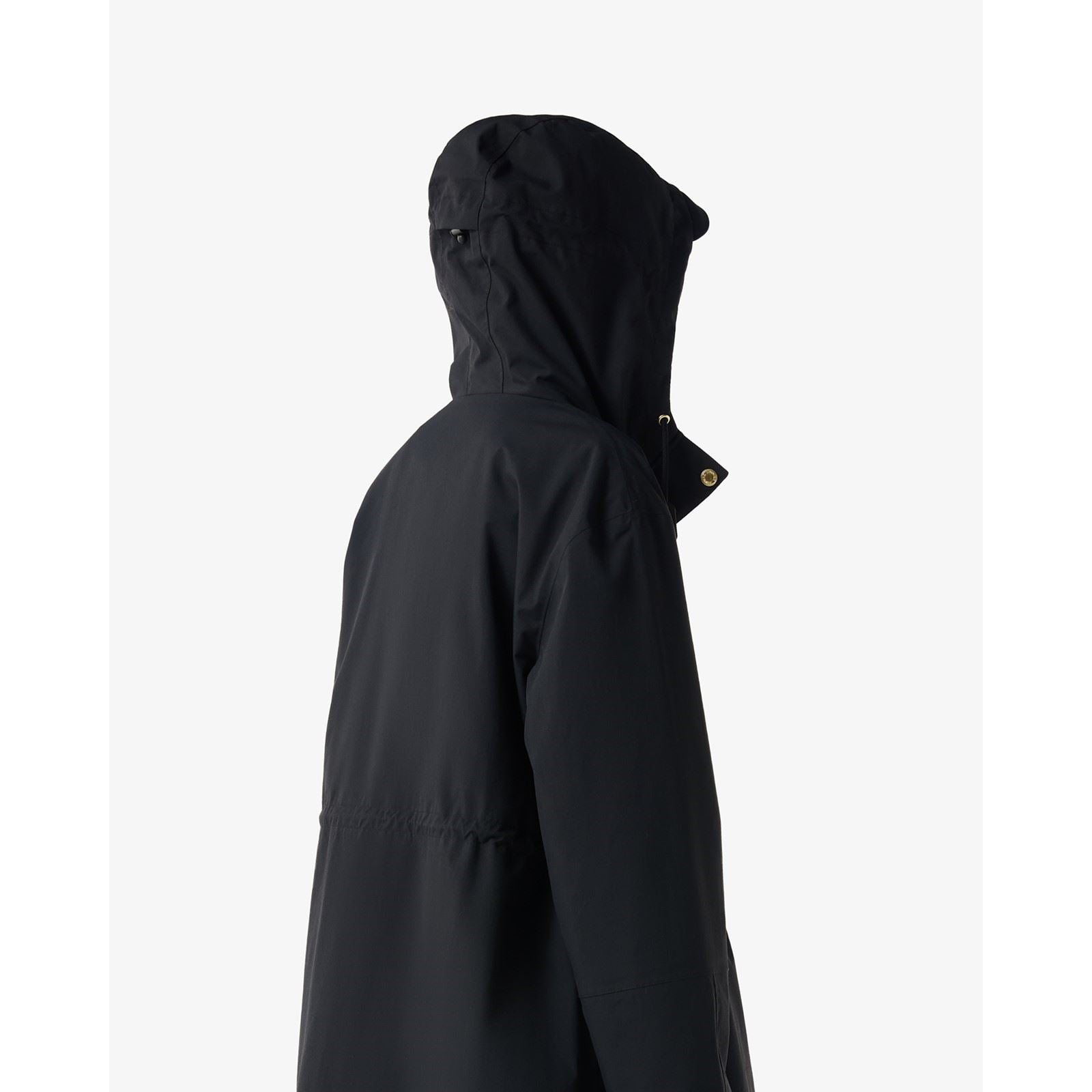Hunter Original Parka Damen Schwarze Regenparkas