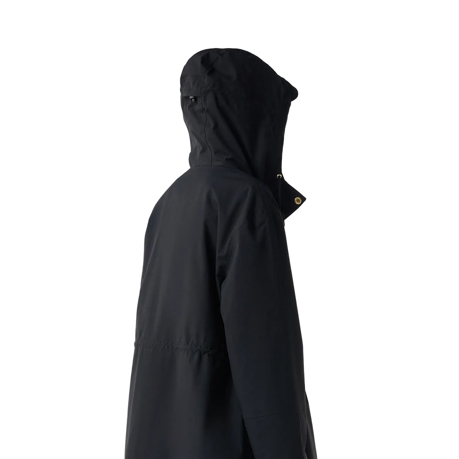 Hunter Original Parka Damen Schwarze Regenparkas