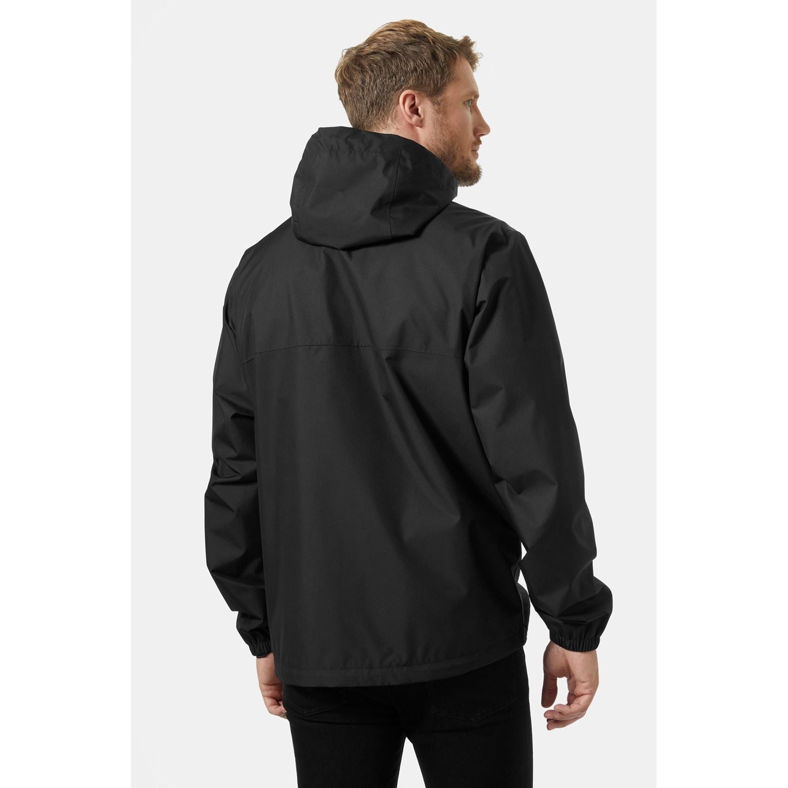 Helly Hansen Sport Vancouver Rain Jacket Herren Schwarze Farbe Regenjacke