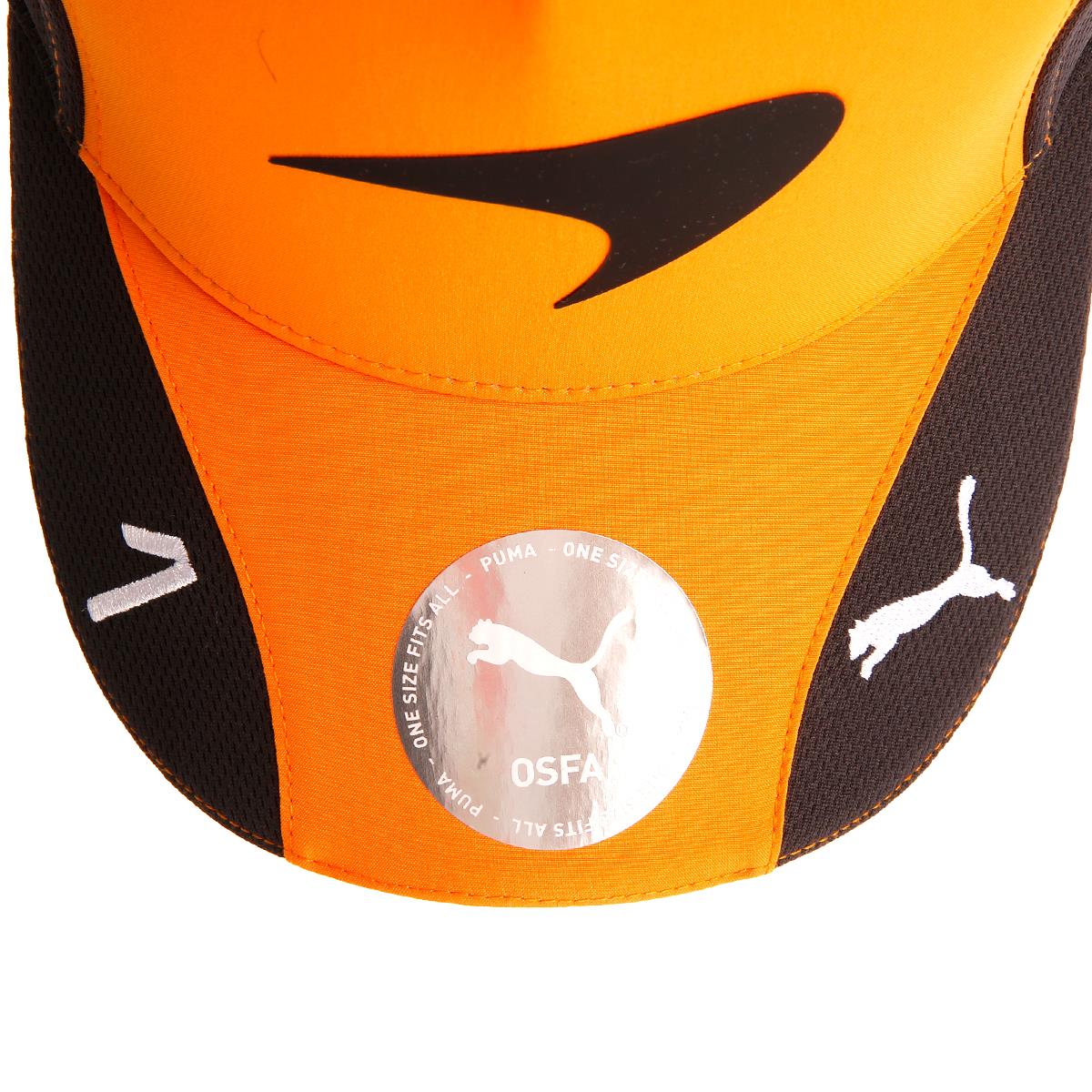 Puma Mclaren Replica Norris Polyester Papaya/Schwarz Kappen