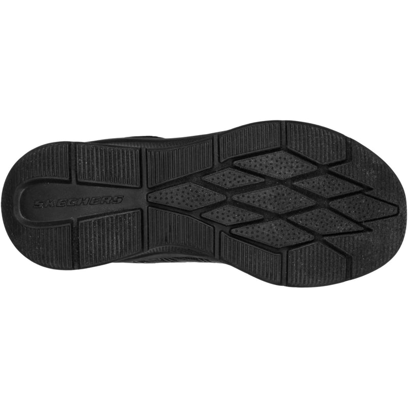 Skechers Microspec Texlor Jungen Sneaker Aus Polyester In Schwarz