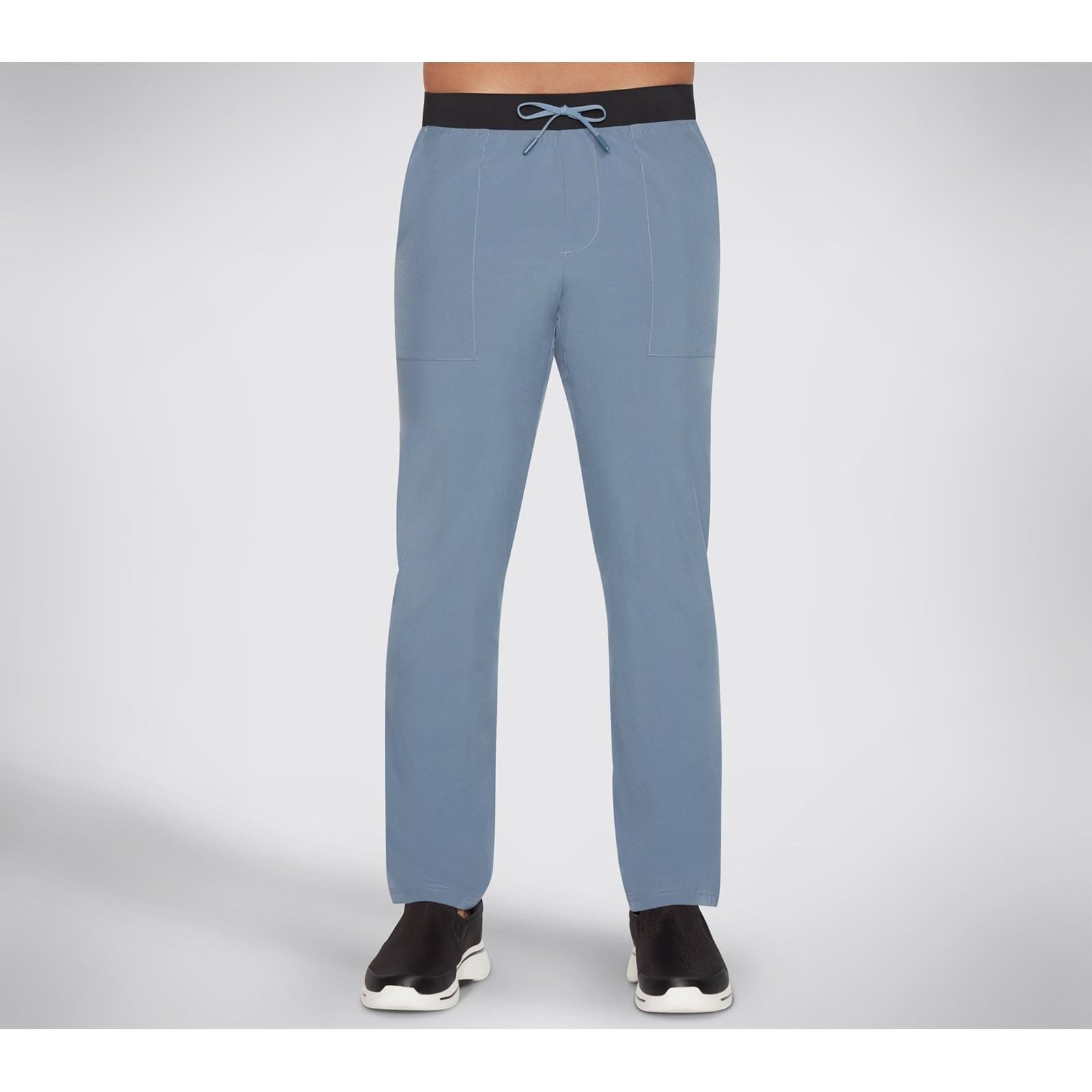 Skechers Performance Gowalk Pant Motion Skechweave Herren Blaue Jogginghose